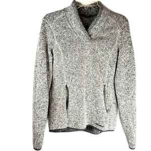 Eddie Bauer Pull Over Sweatshirt grey size Medium